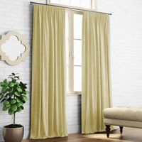 Комплект штор Pasionaria Ким 280x260 (лимонный)