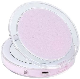 Косметическое зеркало ShineMirror TD-012 (розовый)