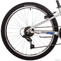 Велосипед Novatrack Prime 18 V 2024 24AHV.PRIME.11SL4 (серебристый)