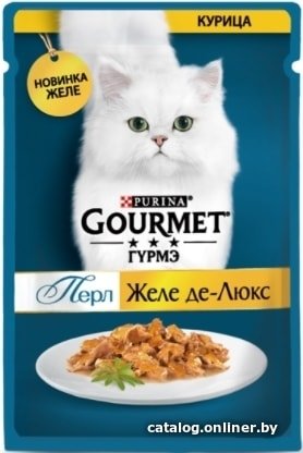 Пресервы Gourmet Перл Желе-де-Люкс с курицей 75 г
