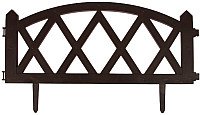 

Изгородь декоративная GardenPlast Modern (шоколад)