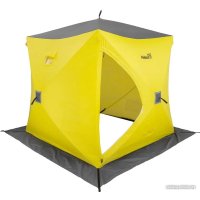 Палатка для зимней рыбалки Helios Куб Premium HS-WSCI-P-210YG (зимняя, утепленная)