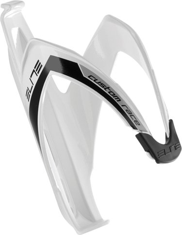 

Флягодержатель Elite Custom Race (white glossy/black graphic)