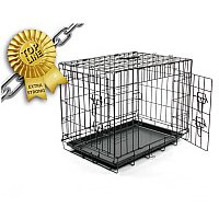 Клетка Duvo Plus Pet Kennel XX-Large 780/484/DV (черный)