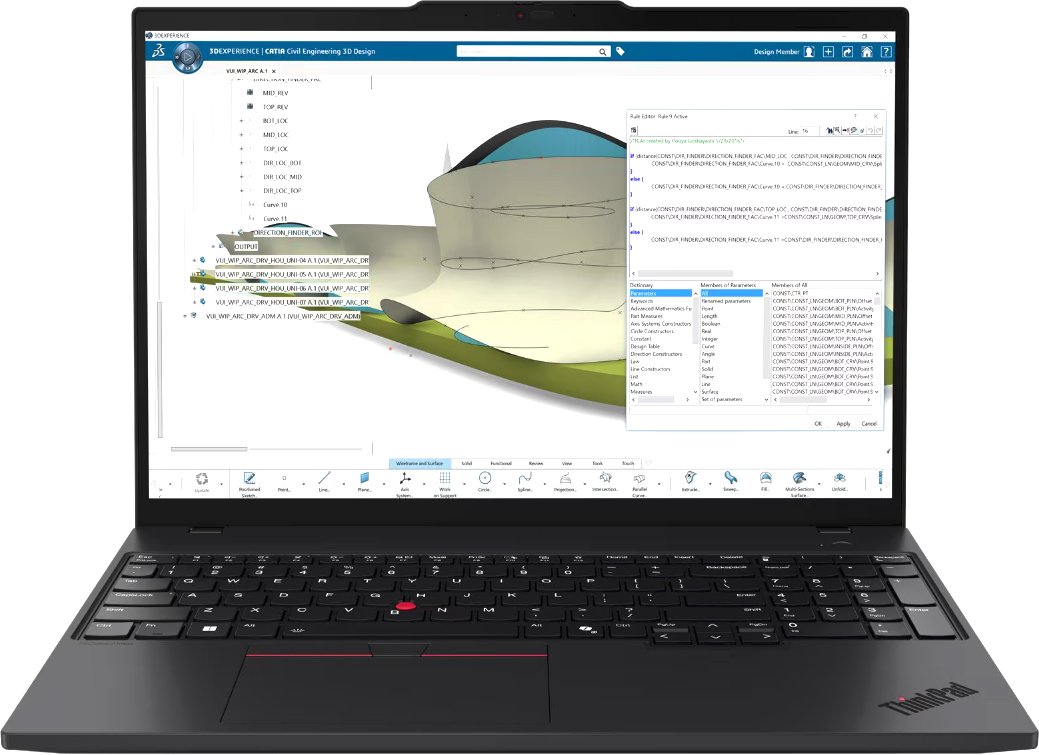 

Рабочая станция Lenovo ThinkPad P16s Gen 4 AMD 21QR003WGX