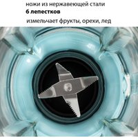 Стационарный блендер Pioneer SB143 (mint)