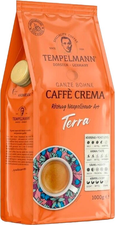 

Кофе Tempelmann Terra Caffe Crema зерновой 1 кг