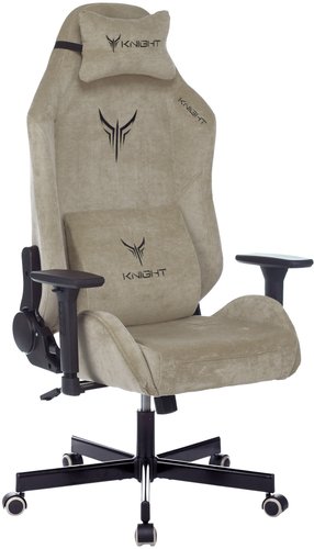 Игровое (геймерское) кресло Knight N1 Fabric Light-21 (бежевый)