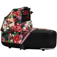 Универсальная коляска Cybex Priam III FE (spring blossom dark, шасси сhrome black)