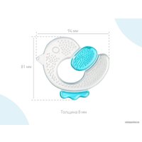 Погремушка с прорезывателем Roxy Kids Цыпленок с охлаждающим эффектом RCT-235