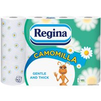 Туалетная бумага Regina Camomilla (12 рулонов)