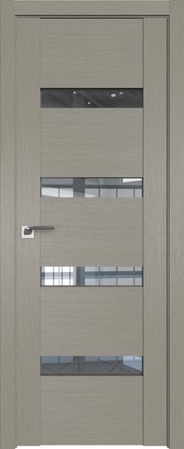 ProfilDoors 2.81XN L 50x200 (стоун, стекло прозрачное)