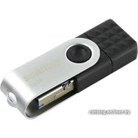 USB Flash SmartBuy Double 32GB SB32GBTRIO (черный)