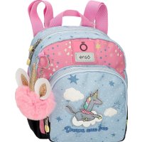 Школьный рюкзак Enso Dreams come true 9482021 (голубой/розовый)