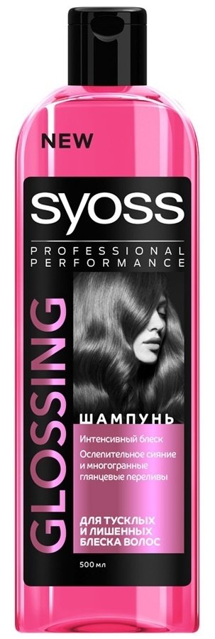 

Шампунь Syoss Glossing эффект ламинирования для нормальных волос 500 мл