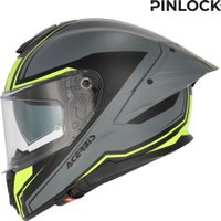 Мотошлем Acerbis Tarmak-X 0027315.290.064 (M, серый/желтый)