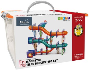 Магнитный конструктор Pituso С шариками HW22106647 (111эл)