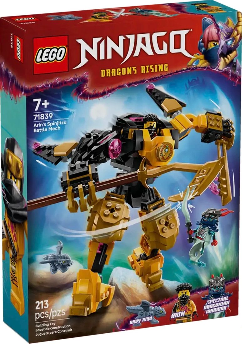 

Конструктор LEGO Ninjago Боевой робот Кружитцу Арина 71839
