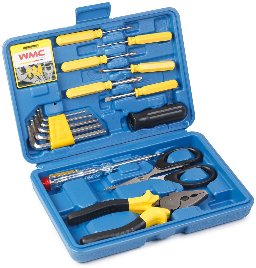 

Набор домашнего мастера WMC Tools 1016 (16 предметов)