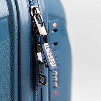 Чемодан-спиннер Rozan 8823 55 см (синий)