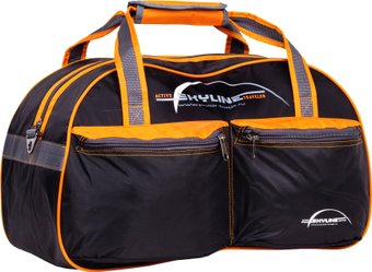 Дорожная сумка Polar П05/6 (черный/желтый)