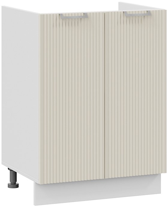 

Шкаф напольный Трия Кимберли 1Н6М (белый/крем)