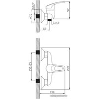 Смеситель Diadonna D80-220111