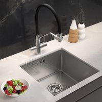 Кухонная мойка ARFEKA ECO AR 450*450 SATIN DECOR