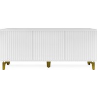 Тумба Shtabe Royal 5041 эко (белый-золото)