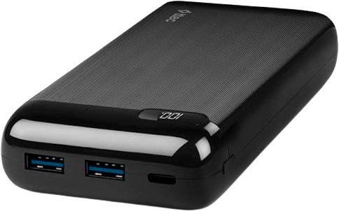 

Внешний аккумулятор ttec PowerSlim 20000mAh (черный)