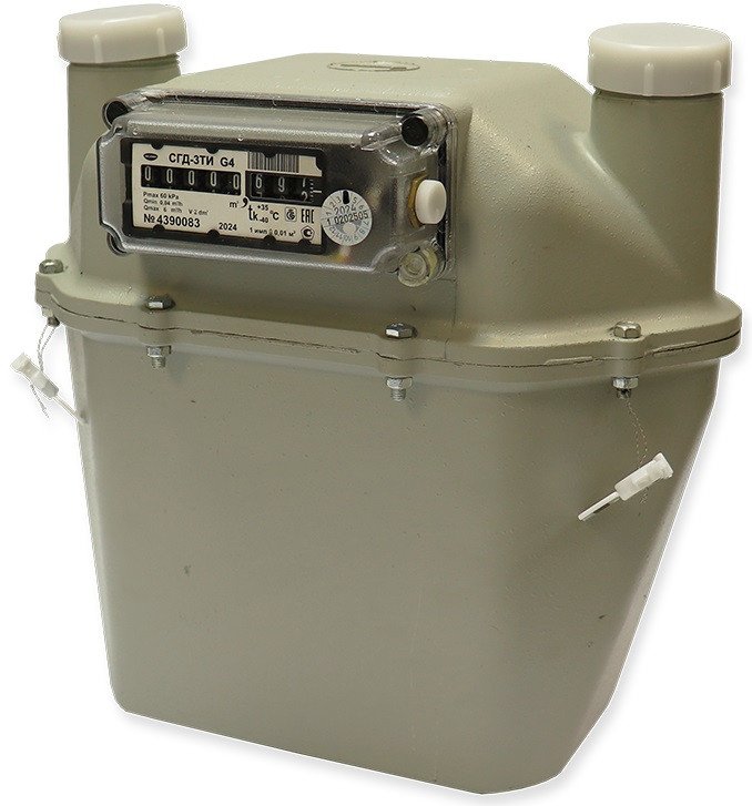 Счетчик газа БелОМО СГД-3Т-1И-2-G4 (правый)