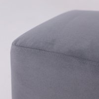 Пуфик Делком40 Тайвас Zodiak 995 (серый) в Солигорске