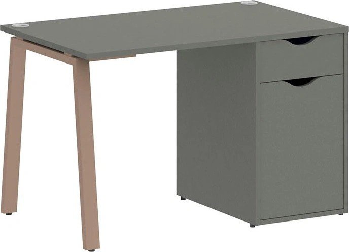 

Стол Riva Home Office VR.SP-3-118.1.A Мокко (металлик)