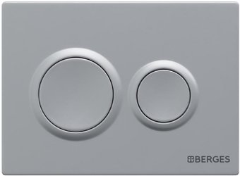 Панель смыва Berges Wasserhaus Novum O2 040062 (хром матовый)