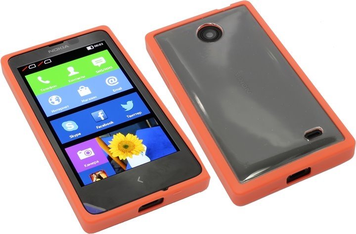 

Чехол для телефона NEXX Zero для Nokia X (красный)