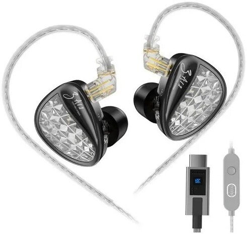 Наушники KZ Acoustics ZA12 No Switches USB Type-C (с микрофоном)