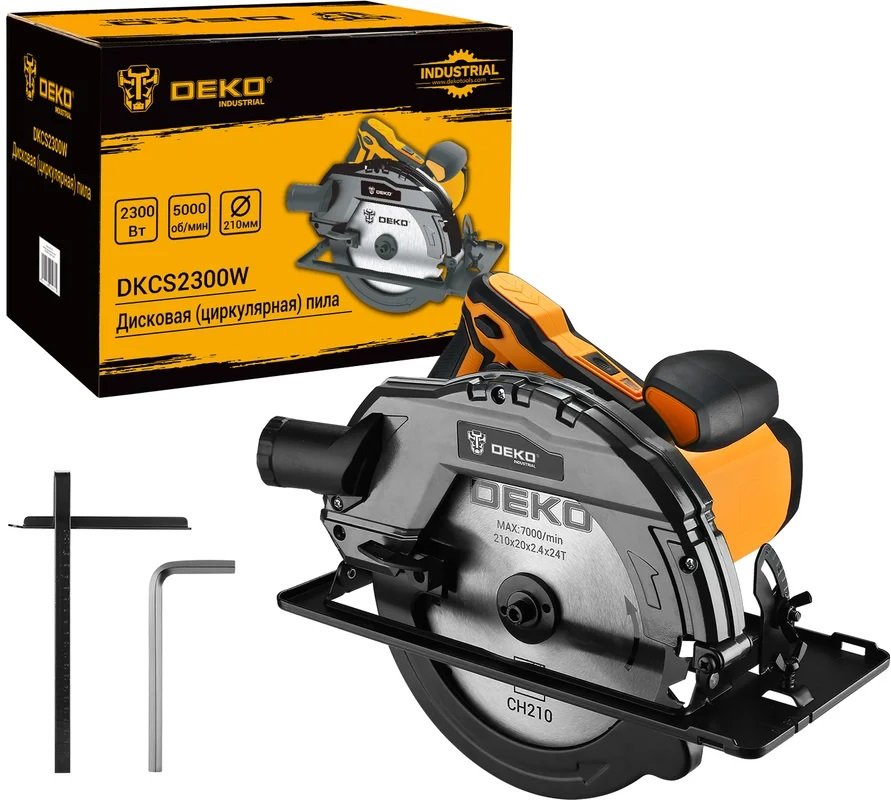 

Дисковая (циркулярная) пила Deko DKCS2300W 084-1050