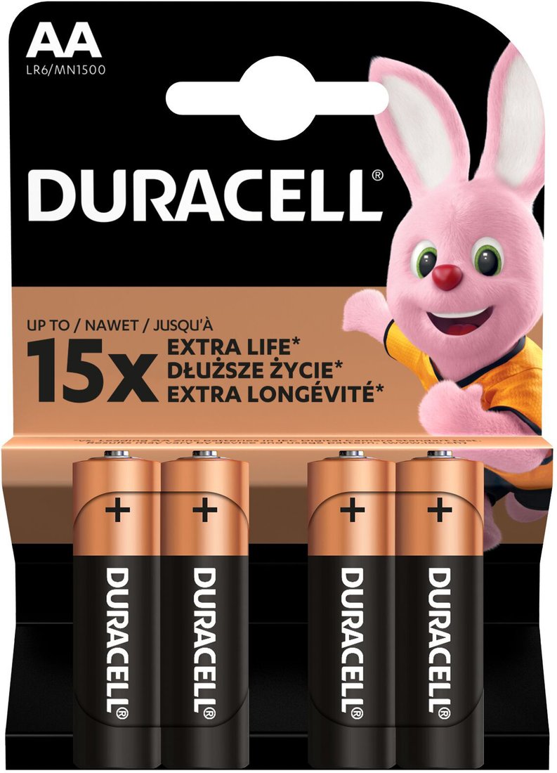 

Батарейка DURACELL AA Basic LR6 4шт