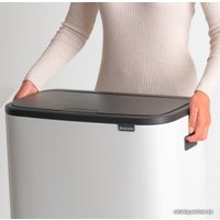 Система сортировки мусора Brabantia Bo Touch Bin 2x30 л (белый)