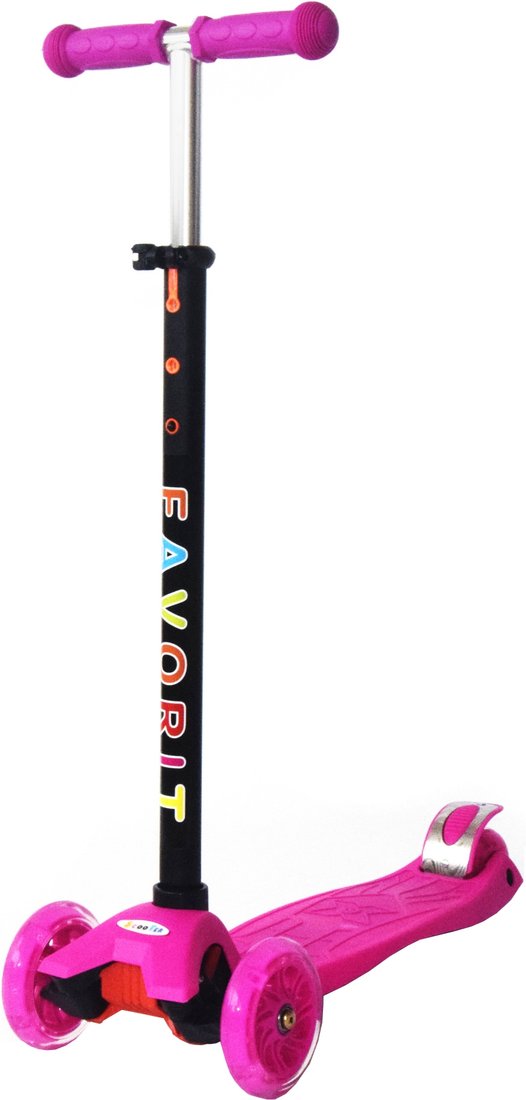 

Трехколесный самокат Favorit Maxi S00018 (розовый)