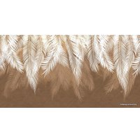 Фотообои Citydecor Пальмовые листья с защитным покрытием (коричневые гранж) 500x260