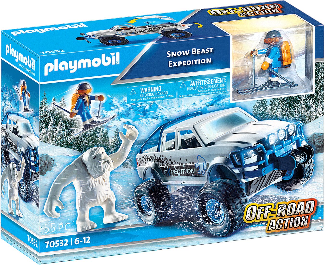 

Конструктор Playmobil PM70532 Экспедиция Снежного Зверя