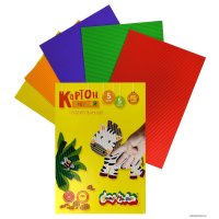 Набор цветного картона Каляка-Маляка Гофрированный ГККМ05 (5 цветов)