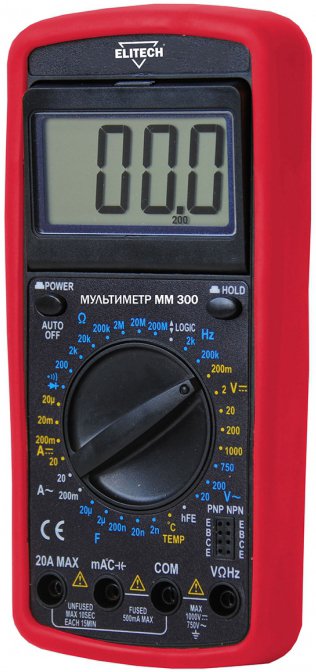 

Мультиметр ELITECH ММ 300
