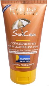 

Крем солнцезащитный Eveline Cosmetics Sun Care ускоряющий загар 150 мл