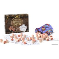Настольная игра Объедовская фабрика Игрушки Русское лото 180-18 (коричневый)