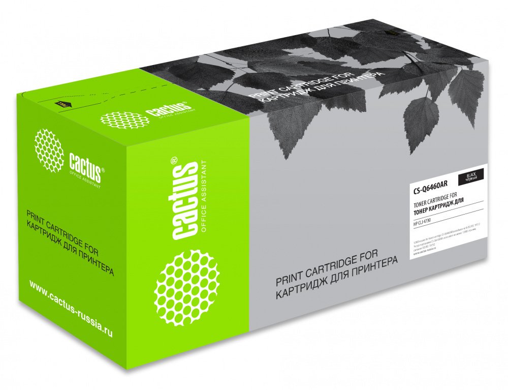 

Картридж CACTUS CS-Q6460AR (аналог HP Q6460A)
