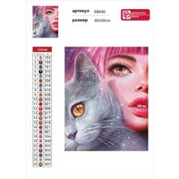 Алмазная мозаика  Феникс+ Зеркало души 68646