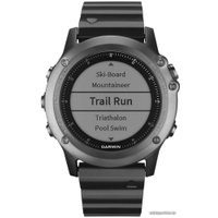 Умные часы Garmin Fenix 3 Sapphire HRM (серый/черный) [010-01338-26]