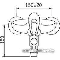 Смеситель Oras Safira 1073X